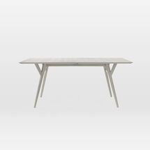 Online Designer Combined Living/Dining Mid-Century Expandable Dining Table - Pebble