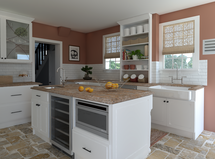 Online Designer Kitchen 3D Model
