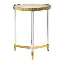 Online Designer Bedroom Gold Plated Accent Table