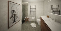 Online Designer Bathroom 3D Model