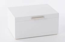 Online Designer Bedroom Mid-Century Jewelry Box – Large (White Lacquer)