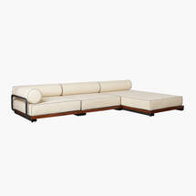 Online Designer Patio BIZERTE OUTDOOR 3-PIECE SECTIONAL