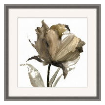 Online Designer Combined Living/Dining Shadow Floret Art - Print 4