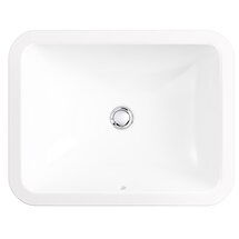 Online Designer Bathroom Kohler Caxton Rectangle 20-1/4" Undermount Bathroom Sink with Overflow