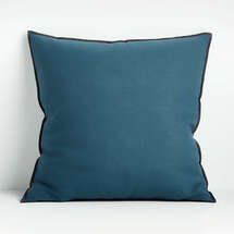 Online Designer Home/Small Office Stargazer 23" Merrow Stitch Cotton Pillow with Down Insert