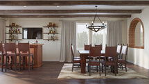 Online Designer Combined Living/Dining 3D Model