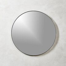 Online Designer Living Room infinity black round wall mirror  24"
