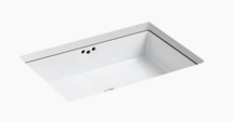 Online Designer Bathroom Kathryn®23-7/8" x 15-5/8" x 6-1/4" Undermount bathroom sink