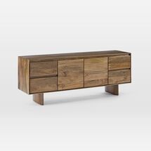 Online Designer Combined Living/Dining Anton Solid Wood Media Console (68")