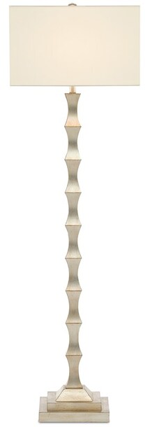 Online Designer Combined Living/Dining Luna Blanco Floor Lamp