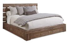 Online Designer Bedroom A.R.T. Furniture Epicenters Williamsburg Distressed Brown Platform Storage Bed - Queen