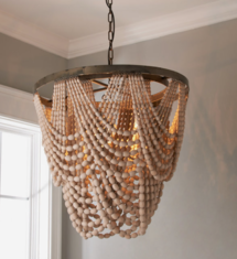 Online Designer Bedroom BEADED DRAPE CURL CHANDELIER