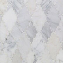 Online Designer Bathroom Odeza Stonington Arabesque Marble Tile