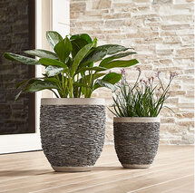 Online Designer Patio Stacked Rock Planters