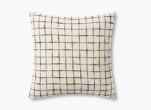 Online Designer Living Room Cuadro Blanco Pillow