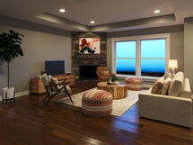 Online Designer Living Room 3D Model