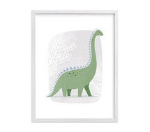 Online Designer Living Room Happy Dino Wall Art