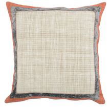 Online Designer Bedroom Lena Gray / Orange Pillow