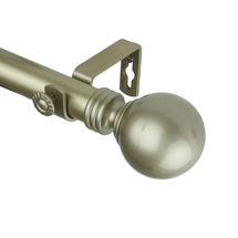 Online Designer Other Orpha Adjustable 1" Single Curtain Rod