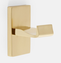 Online Designer Bathroom Yaquina Bath Hook, AGED BRASS
