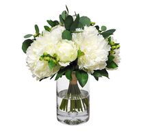 Online Designer Bathroom FAUX COMPOSED PEONY BOUQUET