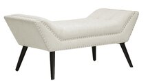 Online Designer Living Room Baxton Studio Upholstered Bedroom Bench