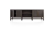 Online Designer Bedroom Blake 85" Carbon Mahogany Media Console