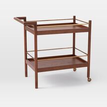 Online Designer Combined Living/Dining Mid-Century Bar Cart - Walnut