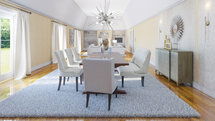 Online Designer Combined Living/Dining 3D Model