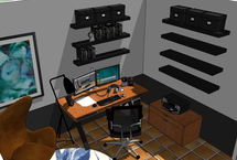 Online Designer Home/Small Office 3D Model