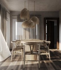 Online Designer Dining Room 3D Model