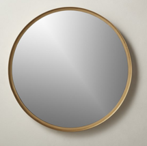 Online Designer Living Room CROFT ROUND BRASS MIRROR 36"