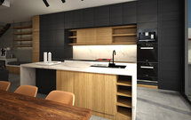 Online Designer Kitchen 3D Model