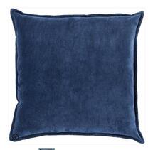 Online Designer Living Room Askern Smooth Velvet Cotton Throw Pillow