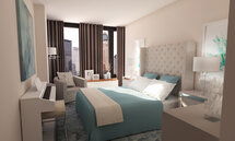 Online Designer Bedroom 3D Model