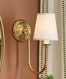 Online Designer Living Room CROMWELL WALL SCONCE WITH SHADE