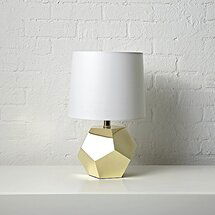 Online Designer Nursery Geometric Gold Lamp