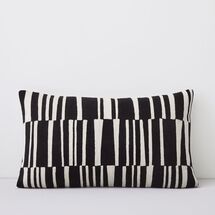 Online Designer Bathroom Crewel Linear Pillow Cover