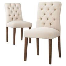 Online Designer Dining Room Brookline Tufted Dining Chair  (2 PACK)