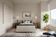 Online Designer Bedroom 3D Model