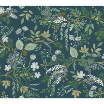 Online Designer Bathroom Juniper Forest 20' L x 27" W Peel and Stick Wallpaper Roll