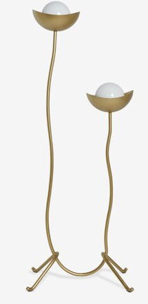 Online Designer Living Room Kukka Floor Lamp-Brass