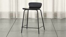 Online Designer Combined Living/Dining Felix Black Counter Stool