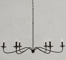 Online Designer Living Room Lucca Iron Chandelier