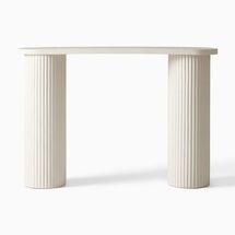 Online Designer Living Room Fluted Console Table
