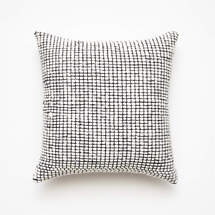 Online Designer Living Room 23" KEELIE IVORY GRID PILLOW