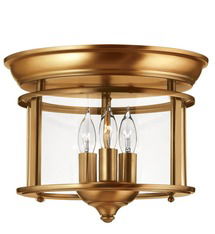 Online Designer Hallway/Entry Gentry 3 - Light 11.5" Flush Mount