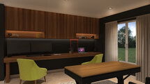 Online Designer Combined Living/Dining 3D Model