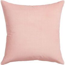 Online Designer Living Room 20" linon rose pillow 