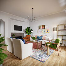 Online Designer Living Room 3D Model